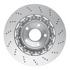 Hi-Carbon Alloy Geomet-Coated Drilled Rotor, 2007-2008 Audi/Porsche/Volkswagen, Position: Rear Left - image 4