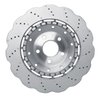 Hi-Carbon Alloy Geomet-Coated Drilled Rotor, Fits Select Audi/Porsche/Volkswagen, Position: Front - image 2
