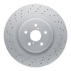 Hi-Carbon Alloy Geomet-Coated Drilled Rotor, 2008-2014 Lexus/Toyota/Scion, Position: Front - image 2