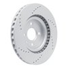Hi-Carbon Alloy Geomet-Coated Drilled Rotor, 2005-2011 Lotus, Position: Front & Rear - image 3