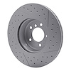 GeoSpec-Coated Drilled & Slotted Rotor, 2013-2013 BMW, Position: Front - image 1
