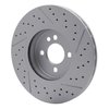GeoSpec-Coated Drilled & Slotted Rotor, 2007-2015 Mini, Position: Front - image 2