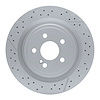 GeoSpec-Coated Drilled & Slotted Rotor, 2012-2020 Mercedes-Benz, Position: Rear