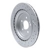 GeoSpec-Coated Drilled & Slotted Rotor, 2012-2020 Mercedes-Benz, Position: Rear - image 4