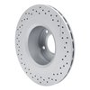 GeoSpec-Coated Drilled & Slotted Rotor, 2013-2018 Mercedes-Benz, Position: Rear - image 4