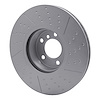 GeoSpec-Coated Dimpled & Slotted Rotor, 2012-2021 BMW, Position: Front - image 1