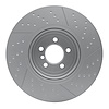 GeoSpec-Coated Dimpled & Slotted Rotor, 2013-2020 BMW, Position: Front - image 1