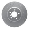 GeoSpec-Coated Dimpled & Slotted Rotor, 2013-2020 BMW, Position: Front - image 2