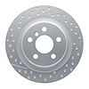 GeoSpec-Coated Dimpled & Slotted Rotor, 2017-2019 Mini, Position: Rear - image 1