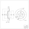 GeoSpec-Coated Rotor, 2007-2014 Suzuki, Position: Rear - image 1