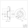 GeoSpec-Coated Rotor, 1989-1997 Audi/Porsche/Volkswagen, Position: Front - image 1
