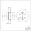 GeoSpec-Coated Rotor, 2003-2006 Fits Multiple Makes/Models, Position: Front - image 1