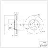 GeoSpec-Coated Rotor, Fits Select Kia/Hyundai/Genesis, Position: Front - image 1