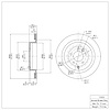 GeoSpec-Coated Rotor, 2005-2016 Land Rover, Position: Rear - image 1