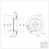 GeoSpec-Coated Rotor, Fits Select Fits Multiple Makes/Models, Position: Rear - image 1