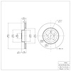 GeoSpec-Coated Rotor, Fits Select Fits Multiple Makes/Models, Position: Front - image 1