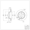 GeoSpec-Coated Rotor, 1995-2006 Jaguar, Position: Rear - image 1