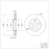 GeoSpec-Coated Rotor, 1997-2003 Jaguar, Position: Front - image 1