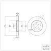 GeoSpec-Coated Rotor, 2001-2008 Fits Multiple Makes/Models, Position: Rear