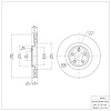 GeoSpec-Coated Rotor, 2006-2021 Jaguar, Position: Front - image 1