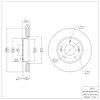 GeoSpec-Coated Rotor, 2010-2013 Kia/Hyundai/Genesis, Position: Front - image 1