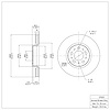 GeoSpec-Coated Rotor, 1999-2009 Volvo, Position: Front - image 1