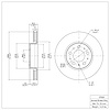 GeoSpec-Coated Rotor, 1999-2009 Volvo, Position: Front - image 1