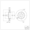 GeoSpec-Coated Rotor, 2004-2007 Volvo, Position: Rear - image 1