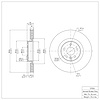 GeoSpec-Coated Rotor, 2007-2016 Volvo, Position: Front - image 1