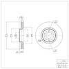 GeoSpec-Coated Rotor, 2003-2009 Volvo, Position: Front - image 1