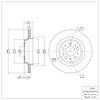 GeoSpec-Coated Rotor, 2003-2014 Volvo, Position: Rear - image 1