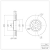 GeoSpec-Coated Rotor, 2003-2009 Volvo, Position: Front - image 1
