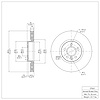 GeoSpec-Coated Rotor, 2007-2018 Fits Multiple Makes/Models, Position: Front - image 1
