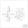 GeoSpec-Coated Rotor, 1995-2002 BMW, Position: Rear Right - image 1