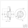 GeoSpec-Coated Rotor, 1996-2003 BMW, Position: Front