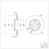 GeoSpec-Coated Rotor, 2000-2006 BMW, Position: Rear - image 1
