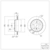 GeoSpec-Coated Rotor, 2001-2005 BMW, Position: Rear - image 1