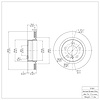 GeoSpec-Coated Rotor, 2003-2008 BMW, Position: Rear - image 1