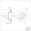 GeoSpec-Coated Rotor, 2006-2013 BMW, Position: Front