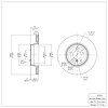 GeoSpec-Coated Rotor, 2005-2008 BMW, Position: Rear - image 1