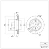 GeoSpec-Coated Rotor, 2006-2015 BMW, Position: Rear
