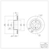 GeoSpec-Coated Rotor, 2008-2013 BMW, Position: Rear - image 1