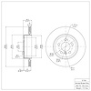 GeoSpec-Coated Rotor, 2011-2016 BMW, Position: Rear - image 1