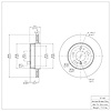 GeoSpec-Coated Rotor, 2004-2010 BMW, Position: Rear - image 1