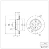 GeoSpec-Coated Rotor, 2007-2019 BMW, Position: Rear - image 1