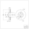 GeoSpec-Coated Rotor, 2007-2019 BMW, Position: Front - image 1