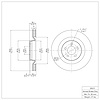 GeoSpec-Coated Rotor, Fits Select Mopar, Position: Front - image 1