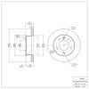 GeoSpec-Coated Rotor, 2002-2006 Fits Multiple Makes/Models, Position: Front - image 1