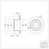 GeoSpec-Coated Rotor, 2000-2002 Mopar, Position: Rear - image 1