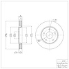 GeoSpec-Coated Rotor, 2008-2016 Fits Multiple Makes/Models, Position: Front - image 1